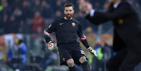 Kiper AS Roma Cukup Puas Dengan Satu Poin