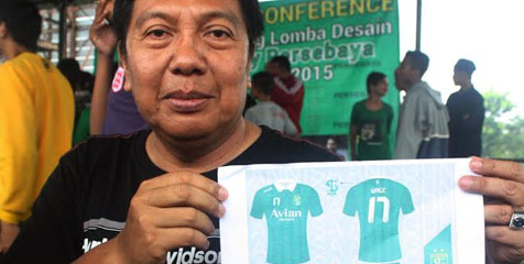 Jersey Persebaya Dirancang Arek Mojokerto