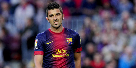 David Villa Percaya Enrique Bisa Sukses di Barca