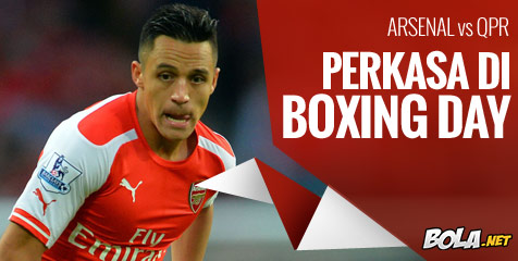 Preview: Arsenal vs QPR, Perkasa di Boxing Day