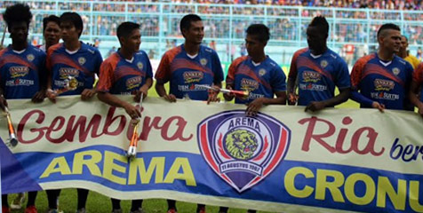 Kondisi Fisik Penggawa Arema Cronus Belum Prima