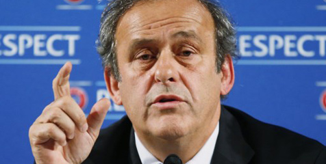 Platini Ingin Terapkan Kartu Putih di Sepakbola