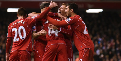 Liverpool Ukir 83 Gol Sepanjang Tahun 2014