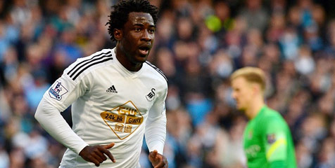 Atasi Cedera Striker, Manchester City Bidik Wilfried Bony