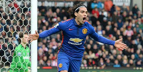 Review: Falcao Beri United Satu Angka di Britannia