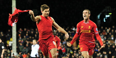 Gerrard, Pemegang Rekor Player of the Month