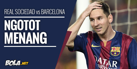 Preview: Real Sociedad vs Barcelona, Ngotot Menang