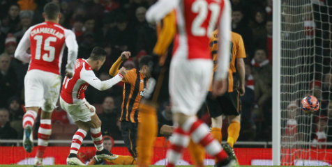 Review: Arsenal Menang Mudah Atas Hull City