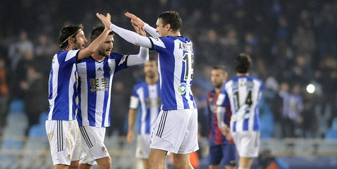 Tekuk Madrid, Atleti & Barca, Sociedad Istimewa