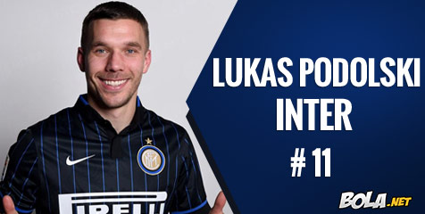 Di Inter, Podolski Ingin Jadi Legenda