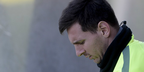 Messi Jelaskan Alasan Tak Ikut Latihan Barca