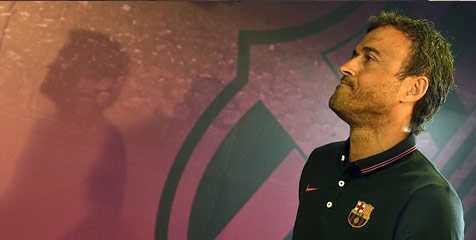 Luis Enrique Enggan Tanggapi Rumor Kisruh Barcelona