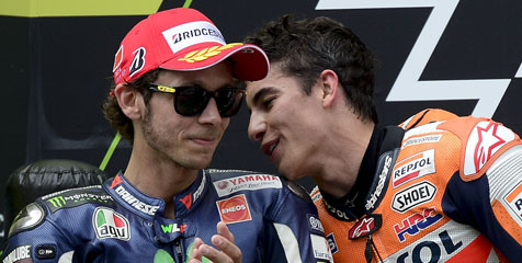 Rossi Kenang Pertemuan Pertamanya dengan Marquez