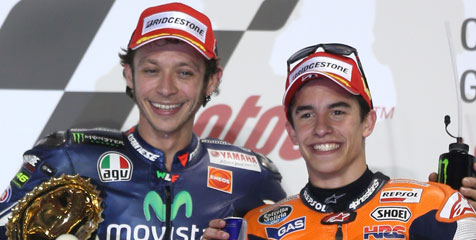 Marquez Akui Pertarungan vs Rossi Paling Asyik