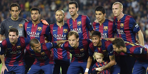 Solidnya Benteng Pertahanan Barcelona