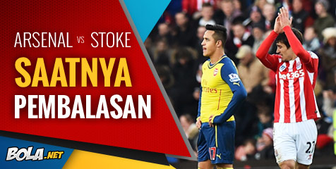 Preview: Arsenal vs Stoke, Saatnya Pembalasan!