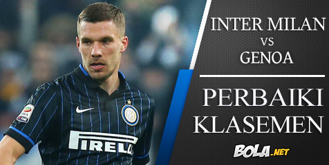 Preview: Inter Milan vs Genoa, Perbaiki Klasemen