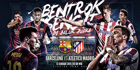 Preview: Barcelona vs Atletico, Demi Nomor Satu