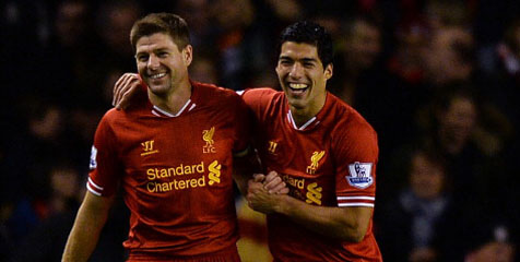 Inilah Pendapat Suarez Tentang Sosok Steven Gerrard Bagi Liverpool