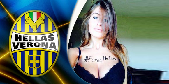 Elena Riz, Tifosi Verona Yang Super-Seksi