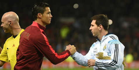 Adu Rekor Messi vs Ronaldo Jelang Gala Ballon d'Or