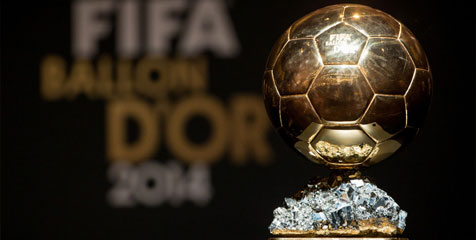 FIFA Ballon d'or 2014: 10 Pemain Dengan Jumlah Suara Terbanyak