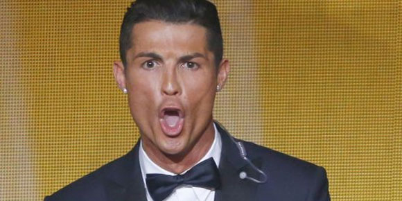 Teriakan Ronaldo di Ballon d'Or Jadi Sasaran Bully 