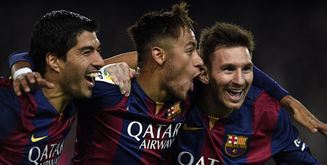 Hadapi Elche, Enrique Istirahatkan Messi, Neymar dan Suarez