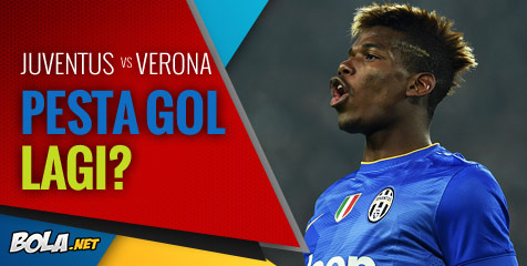 Preview: Juventus vs Verona, Pesta Gol Lagi?