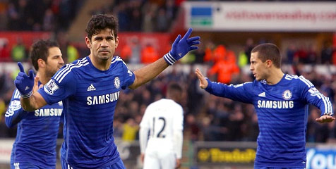 Diego Costa, Sumber Teror The Swans