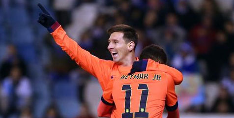 Review: Lionel Messi Hattrick, Barcelona Menang Mudah