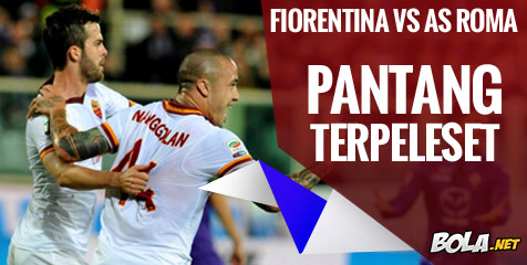 Preview: Fiorentina vs AS Roma, Pantang Terpeleset