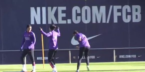 Video: Ketika Neymar dan Adriano Berguru Dansa Pada Alves