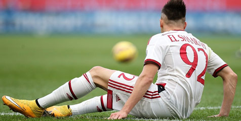 Metatarsal Retak, El Shaarawy Absen Enam Pekan