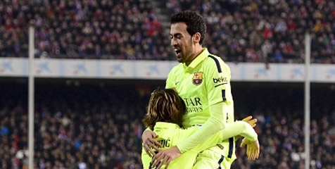 Kalahkan Atletico, Busquets Sebut Barca Favorit Copa