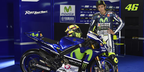 Setelah Runner Up, Target Valentino Rossi 'Lebih Tinggi'