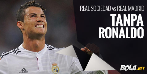 Preview: Real Madrid vs Real Sociedad, Tanpa CR7