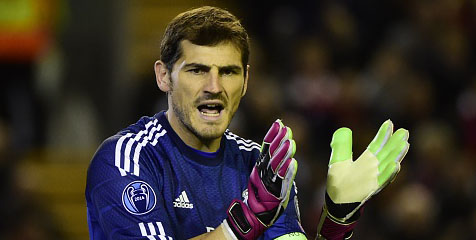 Casillas Pede Antar Madrid Double Winners