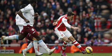 Ozil Gemar Sakiti Villa