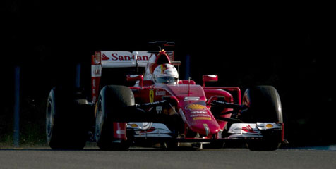 Vettel Kembali Tercepat di Hari Kedua Uji Coba Jerez