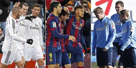 Juara La Liga Ditentukan Oleh Tim Dengan Trisula ter-Maut?