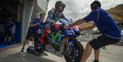 Lorenzo Pimpin Hari Kedua Uji Coba MotoGP Sepang I