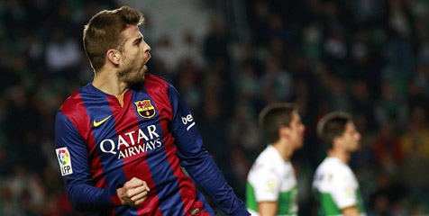 Pique Akui Madrid Masih Rival Terberat Barca