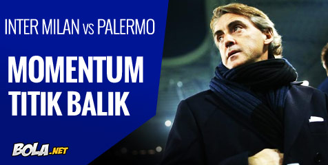 Preview: Inter Milan vs Palermo, Momentum Titik Balik