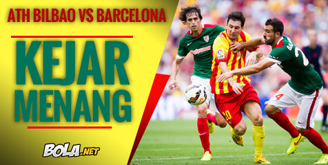 Preview: Athletic Bilbao vs Barcelona, Kejar Menang