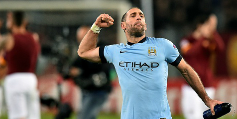 City Melempem, Zabaleta Salahkan Barisan Striker City