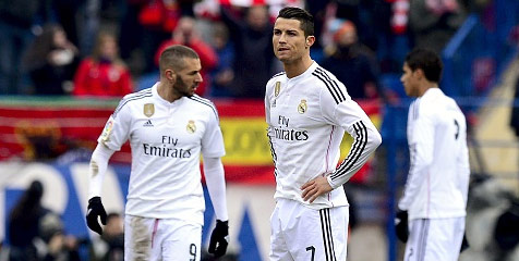 Rentetan Kesialan Real Madrid di Awal 2015