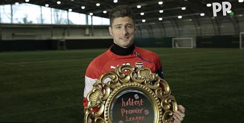 Giroud Dinobatkan Sebagai Pemain Paling Hot di Inggris