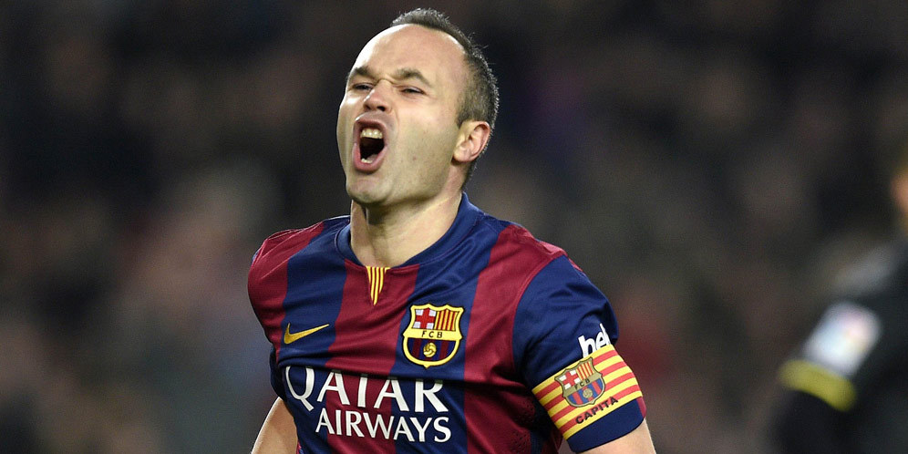 Flu, Iniesta Diragukan Turun di Camp Nou