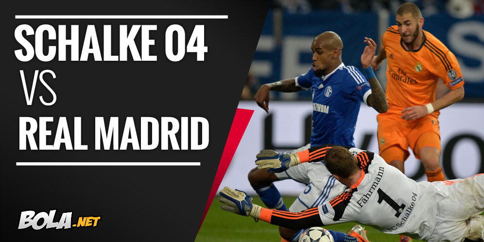 Data dan Fakta Liga Champions: Schalke vs Real Madrid